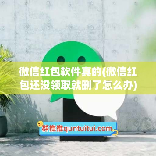 微信红包软件真的(微信红包还没领取就删了怎么办)