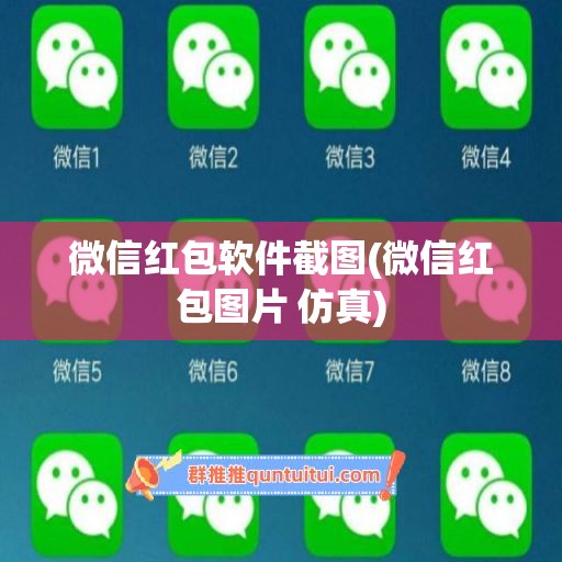 微信红包软件截图(微信红包图片 仿真)