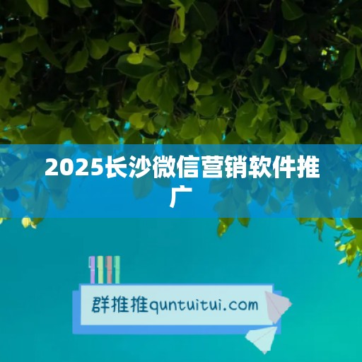 2025长沙微信营销软件推广