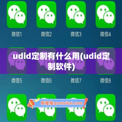 udid定制有什么用(udid定制软件)