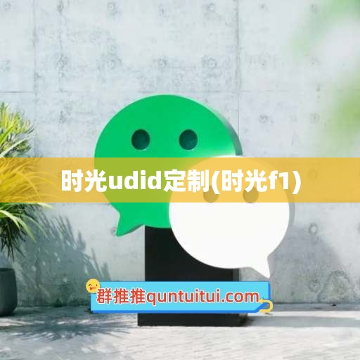 时光udid定制(时光f1)