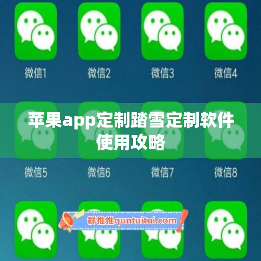 苹果app定制踏雪定制软件使用攻略