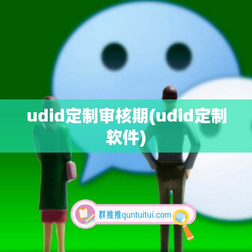 udid定制审核期(udid定制软件)