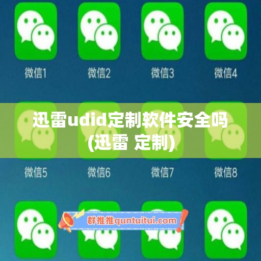 迅雷udid定制软件安全吗(迅雷 定制)