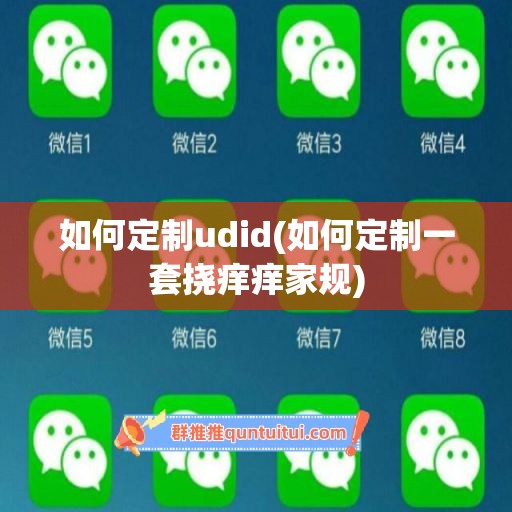 如何定制udid(如何定制一套挠痒痒家规)