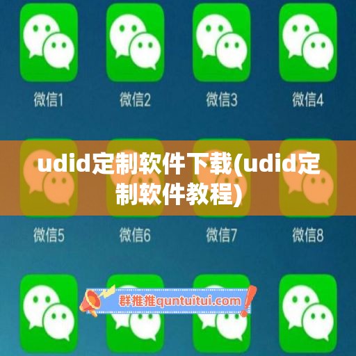 udid定制软件下载(udid定制软件教程)