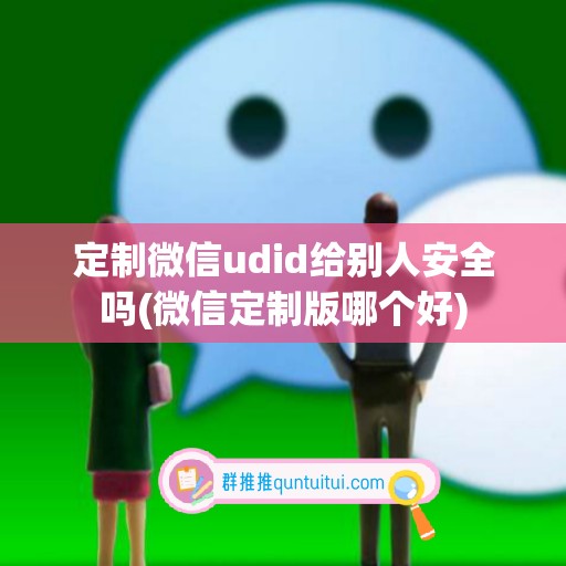 定制微信udid给别人安全吗(微信定制版哪个好)