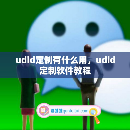 udid定制有什么用，udid定制软件教程