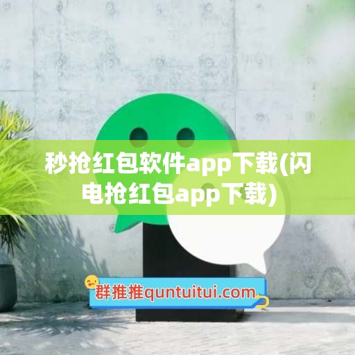 秒抢红包软件app下载(闪电抢红包app下载)