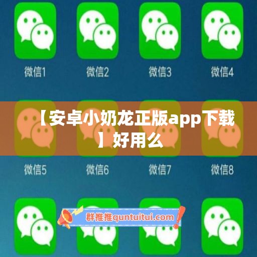 【安卓小奶龙正版app下载】好用么