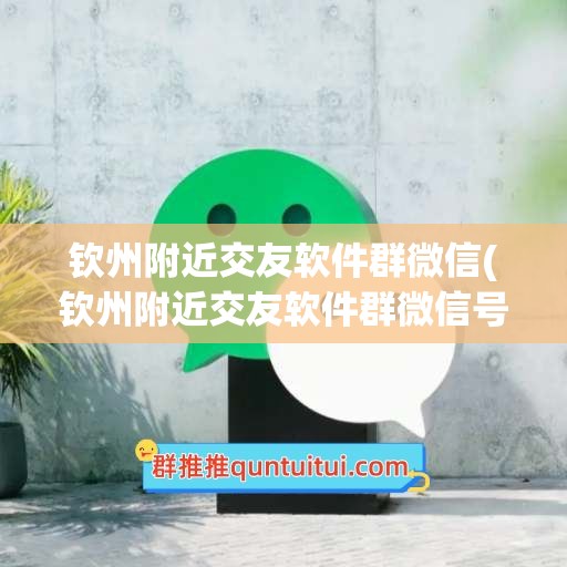 钦州附近交友软件群微信(钦州附近交友软件群微信号码)