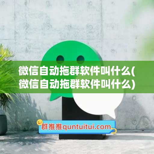 微信自动拖群软件叫什么(微信自动拖群软件叫什么)