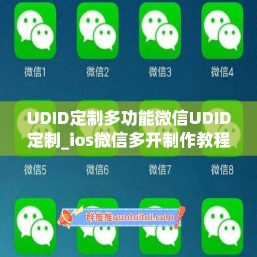 UDID定制多功能微信UDID定制_ios微信多开制作教程视频(udid定制版微信原理)