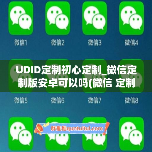 UDID定制初心定制_微信定制版安卓可以吗(微信 定制版)