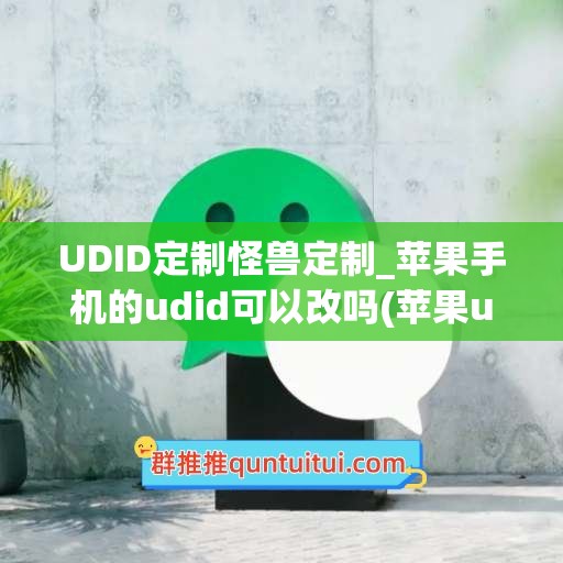 UDID定制怪兽定制_苹果手机的udid可以改吗(苹果udid定制证书有什么用)