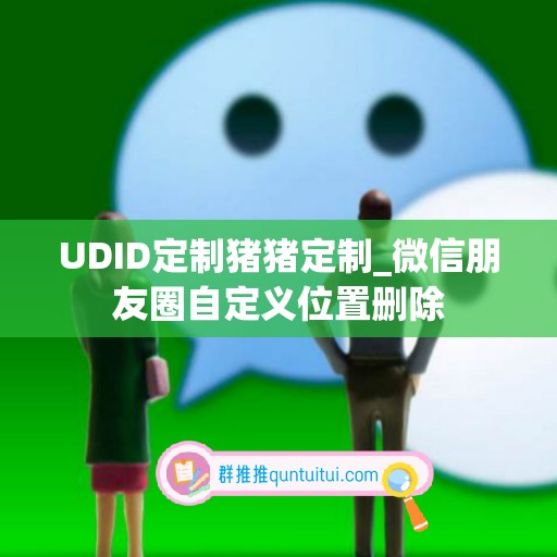 UDID定制猪猪定制_微信朋友圈自定义位置删除