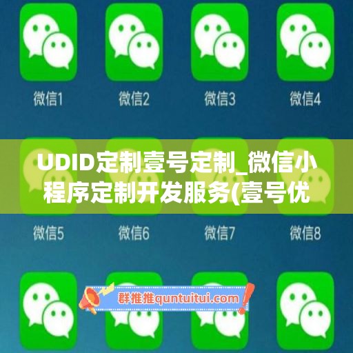 UDID定制壹号定制_微信小程序定制开发服务(壹号优品里面做订单)